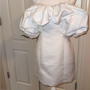 Fashion Nova White Lola Mini Dress